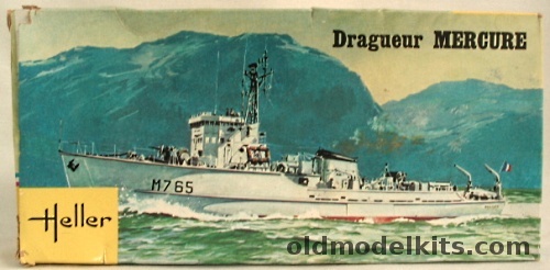 Heller 1/400 Minesweeper Mercure, L2099 plastic model kit